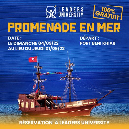 Invitation “Promenade en mer”