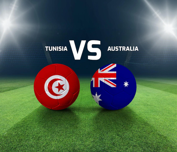 Le match Tunisie vs Australie