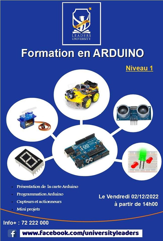 Workshop : formation en ARDUINO