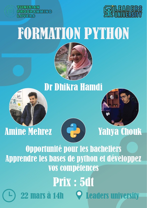 Formation en “Python”